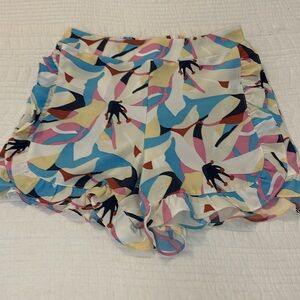 THML ruffle shorts